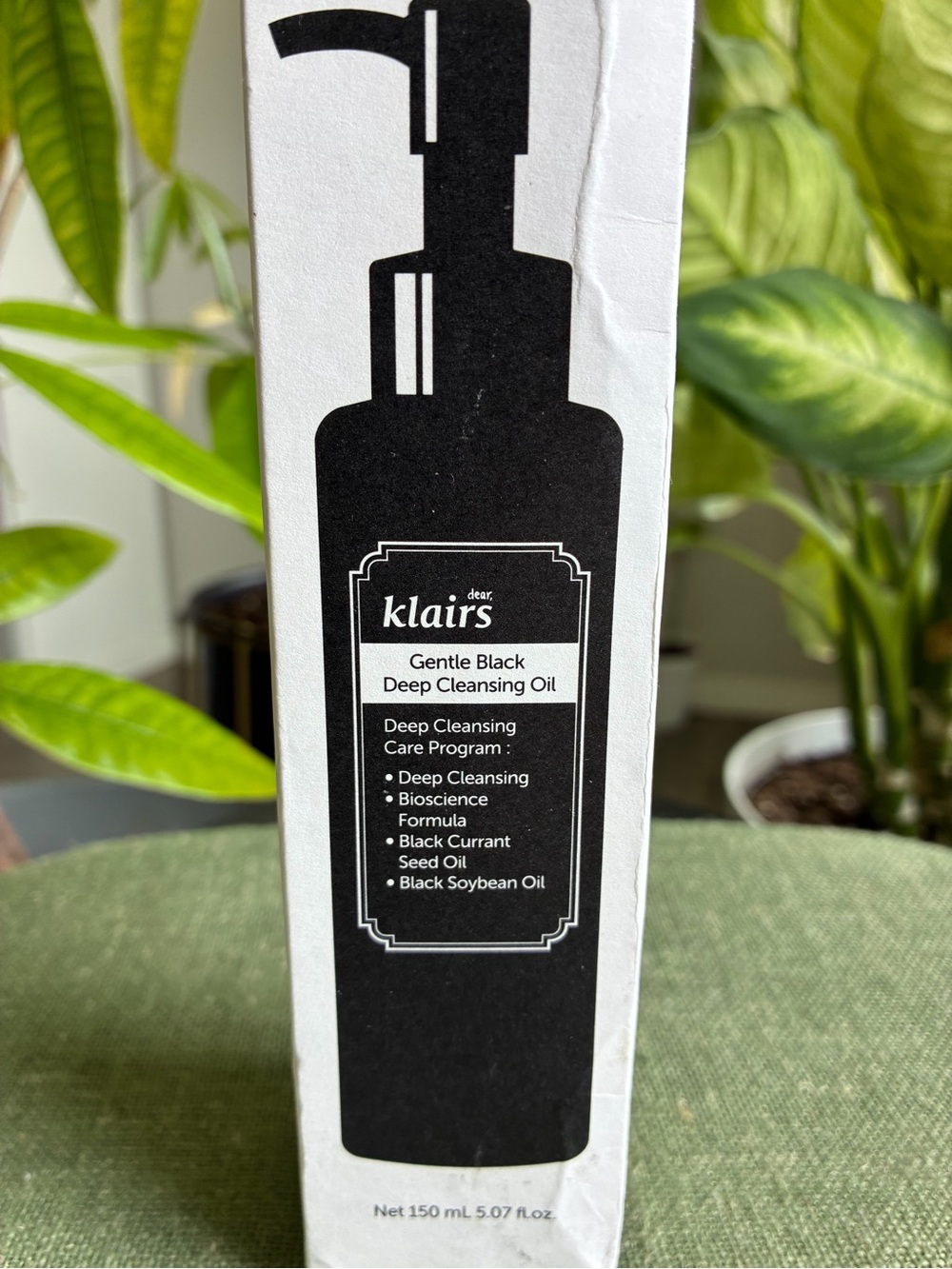 Klairs Gentle Black Deep Cleansing Oil